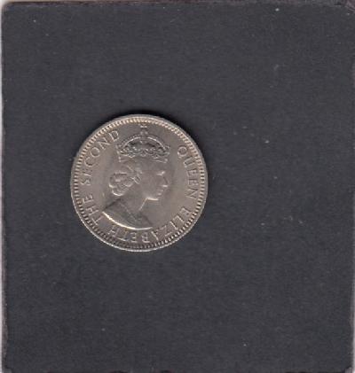 Beschrijving: 10 Cent  ELIZABETH II